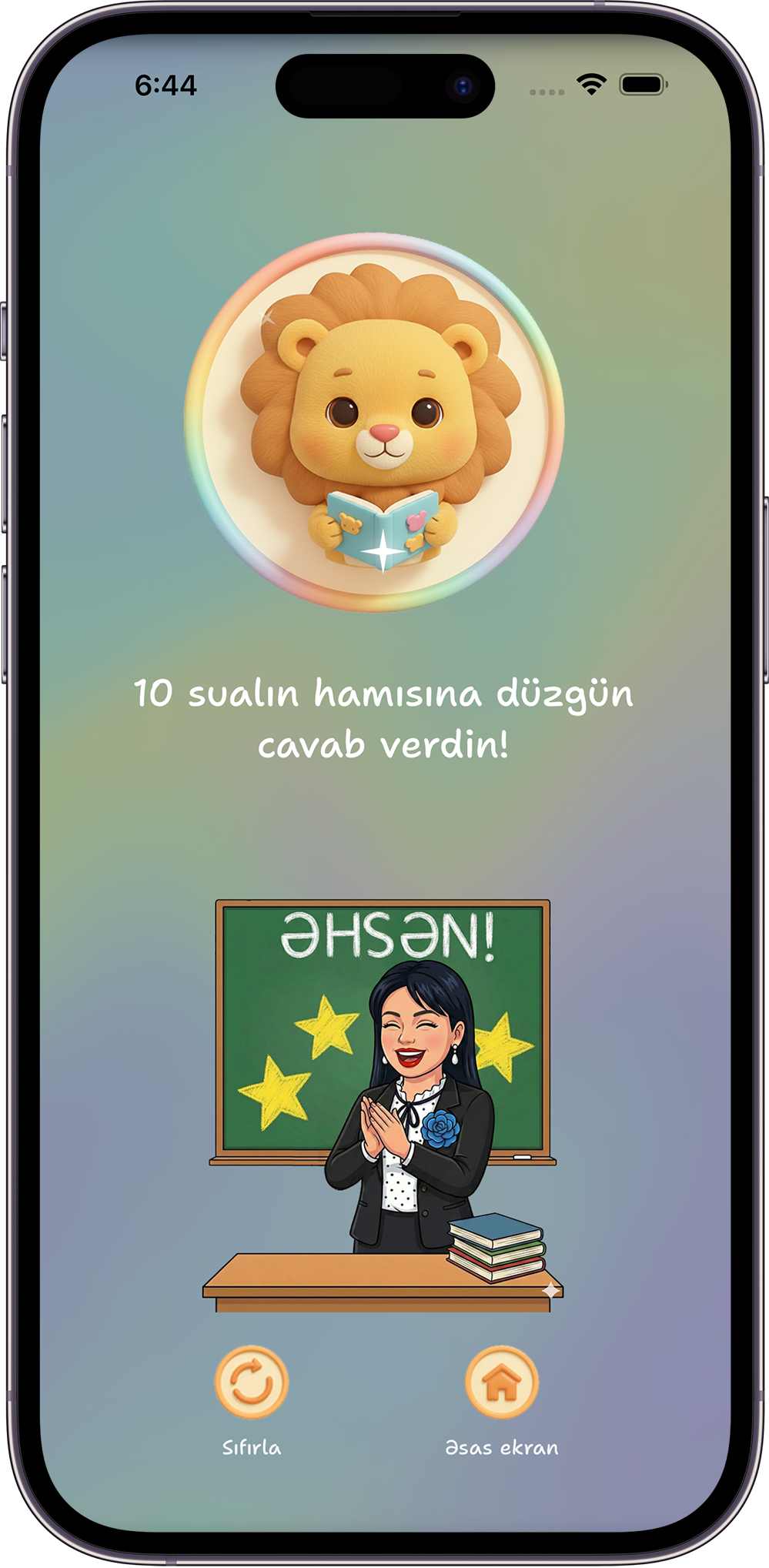 Tap Görək app third screen